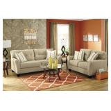 Ashley 51902 Laryn Khaki Sofa & Love Seat