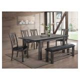 Elements Nathan 6 pc Dining Room Suite