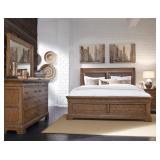 Samuel Lawrence King 5 pc Sleigh Bedroom Suite