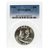 1956 MS65 Franklin Silver Half Dollar