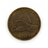 1857 Flying Eagle Copper Cent *1st Year