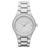 Liz Claiborne Womens Crystal-Accented Watch