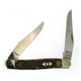 Case XX Black Diamond Bone Muskrat Knife