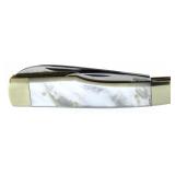 Fightn Rooster Mother Of Pearl Palmetto CC Knife