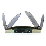 Hen & Rooster Green Bone 4 Blade Congress Knife