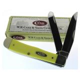 Case XX Yellow Handle Large Trapper Knife