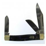 Bulldog Brand Exotic Handle 3 Blade Stockman