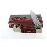 Case XX Red Bone Lockback Knife