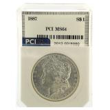 1887 MS64 Morgan Silver Dollar