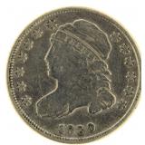 1830 Capped Bust Silver Dime