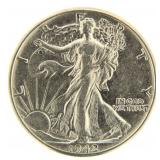 1942 Walking Liberty Silver Half Dollar *Nice