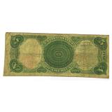 Series of 1907 Andrew Jackson $5 Woodchopper Note