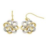 Beautiful Diamond Accent Earrings