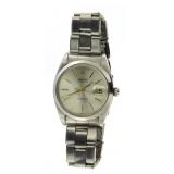 Mens SS Oyster Date Precision Rolex Watch