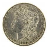 1890-S AU Morgan Silver Dollar