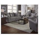 Corinthian Paradigm 66J Designer Sofa & Love Seat