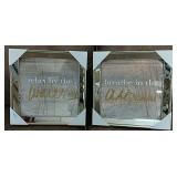 Relax By The Water Mirrored Print