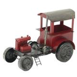 Red Metal Car Accent Piece