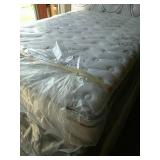 Queen - Serta Eurotop Mattress & Box