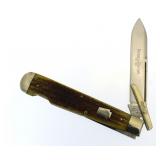 Queen Cutlery Schatt Morgan Large Cheetah Knife