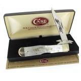 Case XX Mother Of Pearl Large Cheetah Knife