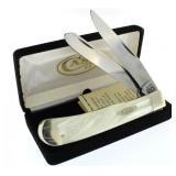 Case XX Mother Of Pearl Large Trapper Knife