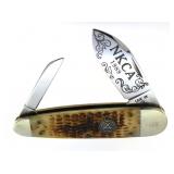 Case XX NKCA 1989 Rogers Bone Sleeveboard Whittler