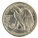 1940 AU Walking Liberty Silver Half Dollar