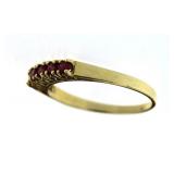 14kt Gold Natural Ruby Anniversary Ring