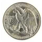 1946-S BU Walking Liberty Silver Half Dollar