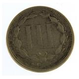 1867 - 3 Cent Nickel