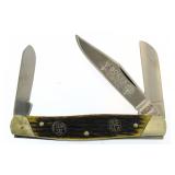 Boker Tang Stamp Double Emblem Stockman Knife