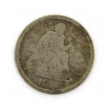 1875-S Seated Liberty Silver Dime