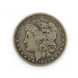 1885-P Morgan Silver Dollar