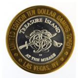 Treasure Island .999 Fine Silver Game Token