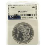 1896-P MS65 Morgan Silver Dollar