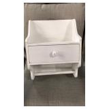 Rustic White Towel Holder