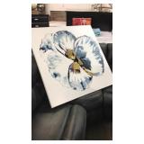 Large Floral On Canvas