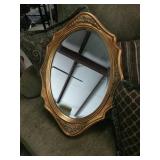 Decorative wall mirror