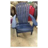 Outdoor Blue Chairs