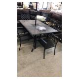 Outdoor Table & 6 Chairs w