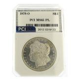 1879-O MS65 PL Morgan Silver Dollar *SUPER RARE