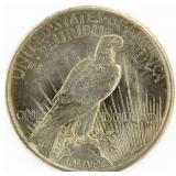 1921 High Relief Silver Peace Dollar *KEY Date