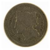1865 - 3 Cent Nickel
