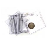 (10) Seated Liberty Silver Dimes