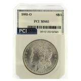 1885-O Morgan Silver Dollar MS65