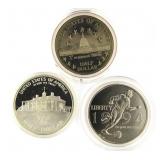 (3) US Mint 1982, 1989, 1994 Half Dollars
