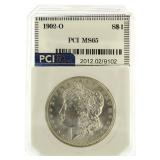1902-O Morgan Silver Dollar MS65