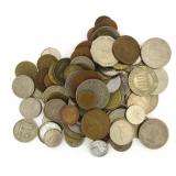 Collection (100) Foreign Coins
