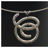14kt Gold Elegant 1.00 ct Diamond Evening Necklace